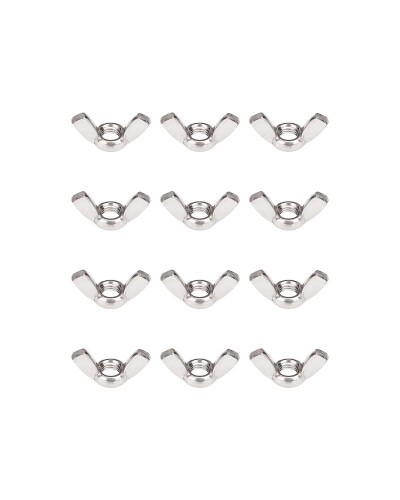 M4 ウィングナット - 304ステンレススチールウィングナット - ホームメンテナンスとプロフェッショナル..