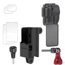YAAAM マウント 変換アダプタ 保護カバー 拡張アダプター (各種 for DJI Osmo Pocket 3 専用 Go1-Cov-LRed-Fil2)
