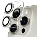 Podick カメラカバー iPhone 16 Pro/16 Pro Max用 カメラフィルム 透明台座 全面保護 9H強化ガラス 傷防止 レンズ保護 耐衝撃 アイフォン16 プロ/16 プロmax用 カメラ保護 高透過率 黒縁取り 露出オ