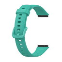 HUAWEI用 Band 7用 バンド ファーウェイ用 Band 7用 交換バンド ストラップ シリコン製 SOOYEEH 柔らかい 交換用ベルト 防汗 14色可選(レイクブルー)(2)