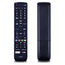 AVTVA テレビ代用リモコン ITS FOR EN3A39 ハイセンス Hisense 液晶テレビ用リモコン 設定不要 触れ心地よし 鋭敏な反応 HJ55N5100 HJ50N5000 HJ50N5100 HJ50N5500 HJ43N5000 HJ43N5100対応(2)
