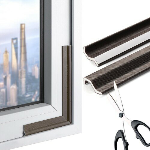 隙間埋めテープ サッシ 隙間風防止 窓 隙間テープ 室内 ドア 防音 窓サッシ 防虫 騒音対策 冷暖房 緩衝..