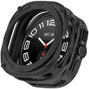 Miimall対応Galaxy Watch Ultra 47mm ケース 衝撃吸収 キズ防止 簡易着脱 TPU 軽量 柔軟性 耐久性 保護ケース Galaxy ウォッチ Ultra 47mmカバー 干渉なし ワイヤレス充電可能 薄型フレーム バンパー(ブ(2)
