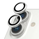 Podick カメラフィルム iPhone 16/16 Plus用 カメラカバー 9H強化ガラス アルミ合金 アイフォン16/16Plus用 カメラ保護 キズ防止 耐衝撃 高透過率 黒縁取り 露出オーバー防止 極薄 レンズカバー プ