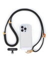 (project-cb) スマホストラップ ストラップホルダー 2個入り 調整可能 80-160cm 斜めがけ 首掛け ショルダーストラップ 落下防止 (ブラック-G)