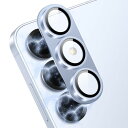 Hinnwer レンズカバー Samsung Galaxy S25 適用 カメラフィルム ギャラクシーフ S25 カメラカバー レンズフィルム 全面保護 カメラレンズ 9H強化ガラス アルミ合金一体製 高透過率 露出オーバー
