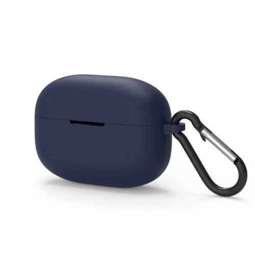 Geekria シリコン カバー 互換性 カバー HONOR Earbuds 3 Pro 対応 True Wireless Earbuds 充電ケース充電ケースカバー 外装カバー キーホルダーフック付き、充電ポートアクセス可能 (Blue)