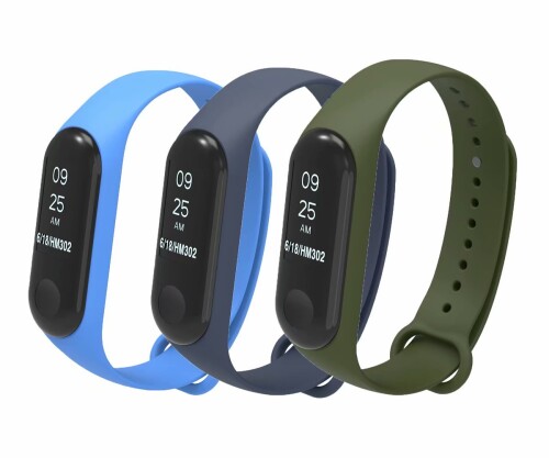 楽天まばし商店（T-BLUER） Xiaomi Mi Band 3/Mi Band 4バンドスマートブレスレットアクセサリー（トラッカーなし） のカラフルな交換バンドストラップリストバンド