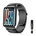 (SinRenn) バンド Xiaomi Smart Band 9 Pro/Smart Band 8 Pro/Xiaomi Redmi Watch 5 対応 交...