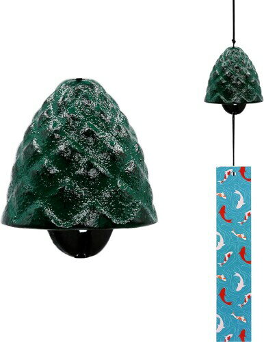 Kritlife 風鈴 金属 鉄器 ふうりん 手作り伝統工芸品 日本の夏の風物詩 風鈴セット おしゃれ ウィンドチャイム いい音 鐘 贈り物 プレゼント 釣鐘 ...