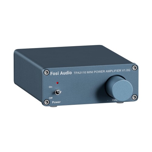 Fosi Audio V1.0 オーディオアンプ2チャンネル ステレオHiFiデジタルアンプ パワーアンプ TPA3116ミニ クラスDアンプ 50 W*2 ホームスピーカー用（電源付き） (灰色) Fosi Audio V1.0G ミニ ステレオ アンプには、新しいアンプ技術に基づいた高効率の完全統合型デジタル クラス D オーディオ アンプ IC が含まれており、12 V 〜 24 V の電源電圧範囲をサポートしております。 V1.0G 2チャンネルクラスDアンプは、Texas Instruments TPA3116D2チップを採用しています。 TPA3116D2 は、スピーカーを駆動するためのステレオ効率の高いデジタル アンプ パワー ステージで、AM 干渉を回避するために複数のスイッチング周波数オプションを採用する高度な発振器/PLL 回路を備えています。 高性能により、出力パワーとオーディオ品質が効果的に向上します。 高度な回路設計、内蔵スピーカー保護回路、堅牢なアルミニウムシャーシ、家庭用 Hi-Fi 統合アンプは、クリアで明瞭なサウンドを生み出し、ノイズがなく、何も再生されていないときは完全に静かです。 あらゆる動作条件下で電力損失が非常に低い V1.0G ステレオ オーディオ アンプ。 超高電力効率と低温動作により、V1.0G はホーム オーディオ システムでの使用に適しています。 梱包詳細:V1.0Gアンプx1、電源アダプターx1、ACコードx1、ユーザーマニュアルx1、24ヶ月の安心保証、親切なカスタマーサービス。 Fosi Audioオーディオアンプ 2チャンネル ステレオHiFiデジタルアンプ パワーアンプ 商品コード59067981872商品名Fosi Audio V1.0 オーディオアンプ2チャンネル ステレオHiFiデジタルアンプ パワーアンプ TPA3116ミニ クラスDアンプ 50 W*2 ホームスピーカー用（電源付き） (灰色)型番V1.0Gカラーブラック※他モールでも併売しているため、タイミングによって在庫切れの可能性がございます。その際は、別途ご連絡させていただきます。※他モールでも併売しているため、タイミングによって在庫切れの可能性がございます。その際は、別途ご連絡させていただきます。