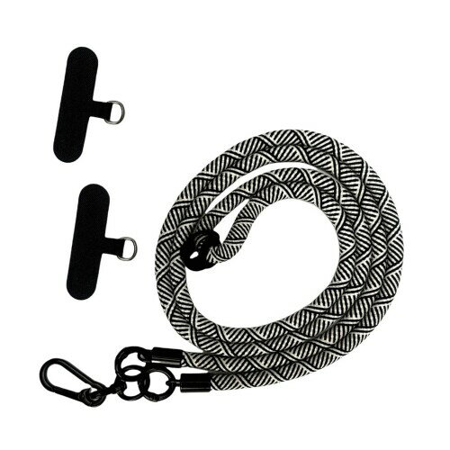 (Qunkmiru) スマホストラップ ネックストラップ 携帯ストラップ ナイロン製 首掛け 肩掛け 長さ調整可..