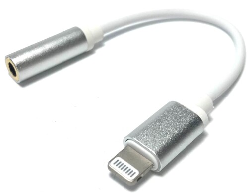 AGG オーディオ 変換 アダプタ コード オス 8ピン 8 pin - メス 3.5mm iOSから3.5mmメスへ OBA4