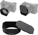 JJC Sony ALC-SH165 ALC-SH166 互換 レンズフード Sony FE 24mm F2.8 G Gレンズ(SEL24F28G)Sony FE 40mm F2.5 G Gレンズ(SEL40F25G) Sony FE 50mm F2.5 G Gレンズ(SEL50F25G)対応 フード Sony ALC-SH165 ALC-SH166 互換品