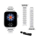 Malcsterid (シルバージルコンデザイン) コンパチブル Apple Watch バンド、交換用バンド - 38mm/40mm/41mm/42mm/45mm/46mm/49mm - 軽量、繊細、光沢、無料調整 容器、ギフトボックス - 対応機種 Serie1 / 2/ 3(2)