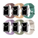 Tighesen コンパチブル Apple Watch バンド アップルウォッチ バンド 40mm 41mm 42mm 44mm 45mm 46mm 49mm for iWatch Ultra 2/Ultra SE Series 10/9/8/7/6/5/4 に対応 スポーツバンド 交換ベルト シリコン製 柔らかい 通(2)