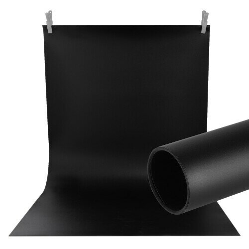Meking PVCパネル バックペーパー 40cm x90cm スクラブ+ミラー効果 背景布 両面仕...