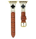 コンパチブル Iwatch バンド本革 レザー アップルウォッチバンド メタル 49mm 46m 45mm 42mm レディース 女性 iwatch可愛いバンド...