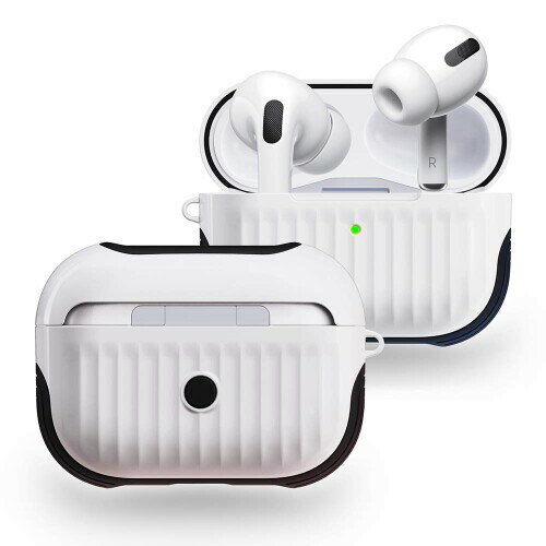 Compatible with AirPods Pro P[XAfor Airpods pro Jo[ATPU + PCP[XAXgbvACbgAh~[vASیJo[AϏՌAhoAyʁAfor AirPods Pro CaseA \ (-#2)