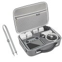 DJI Flip Fly More Combo 対応 収納ケース PU 防水 キャリングケース DJI RC 2/RC-N3 送信機 対応 ケース 防水収納バッグ ポータブル 収納用ショルダーバッグ トラベルケース