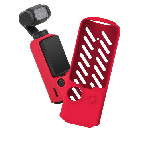 Kimyoaee Pocket 3 ケース シリコンケースケース 落下防止 全面保護 耐衝撃 防振スリーブケース スポーツアクション カメラアクセサリー スキンシール For DJI OSMO Pocket 3 保護ケース シリコン -