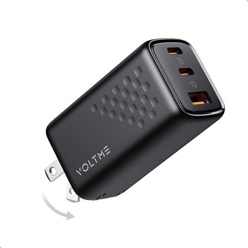 VOLTME Ŵ C ®Ŵ 67W 3ݡ GaN III Ķ ޾ץ饰 USB-A1 & USB-C2 ...