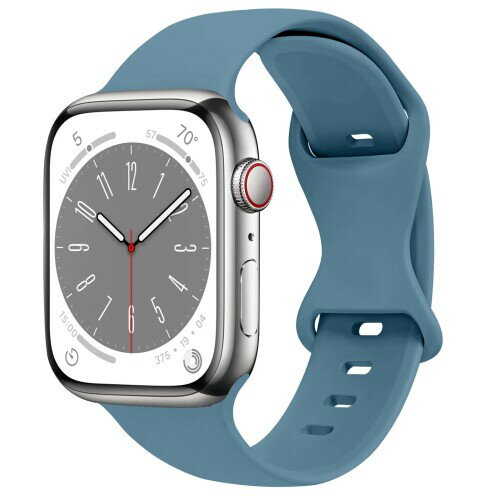 スポーツバンド コンパチブル アップルウォッチ バンド 40mm 41mm 38mm レディースメンズ,シリコン 柔らかい 通気性 交換ベルト 軽量 耐久 ダブ...