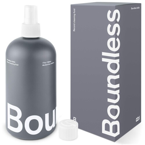 Boundless Audio Record Cleaning Fluid - レコードクリーナー溶液 - 特大 500ml ビニールレコードクリ..