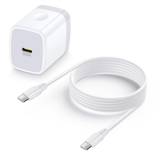 Hootek ACアダプター Type-C 35W USB-C 電源アダプタ with 60W タイプC ケーブル*1.5M PPS&PD3.0対応/GaN採用/PSE認証 iPhone16 急速充電器 USB コンセント タイプC 充電器 スマホ 充電器 MacBook、iPad、iPhone、Gal Hootek ACアダプター Type-C 35W USB-C 電源アダプタ with 60W タイプC ケーブル*1.5M PPS&PD3.0対応/GaN採用/PSE認証 iPhone16 急速充電器 USB コンセント タイプC 充電器 スマホ 充電器 MacBook、iPad、iPhone、Gal