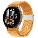 編組伸縮性腕時計バンドGalaxy Watch 6/6 Classic/5/4/4 Classicバンド 40mm 42mm 44mm 46mm 43mm 47...