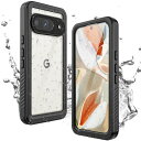 Miimall 対応 Google Pixel 9 ケース 防水 耐衝撃 Pixel9 防水ケース グーグル ピクセル 9 防水ケース ピクセル9 完全防水カバー IP68防水規格 滑り止め 防雪 防塵 全面保護 薄型 軽量 お風呂 浴室