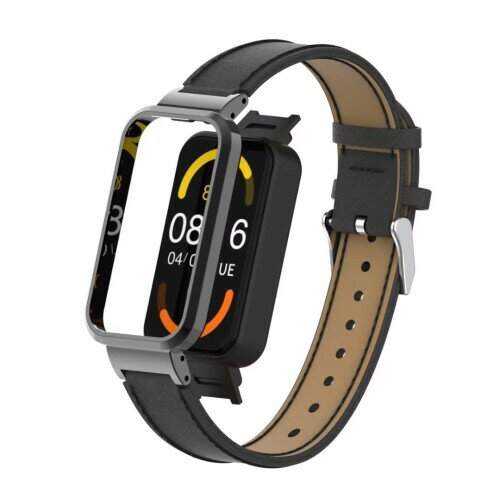 (T-BLUER) 対応Xiaomi Redmi Smart Band Pro レザーバンド PUレザー 交換用 シャオミ 小米 Redmi Smart..