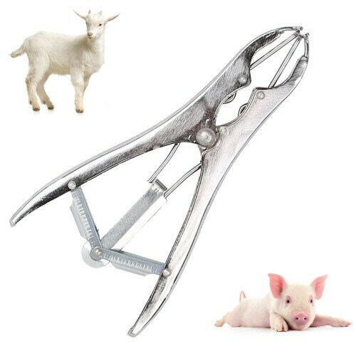 TVETE 去勢プライヤー テールクリッパー 豚 ブタ 羊 家畜 農場 ファーム 犬 軽量 動物 動物用器具