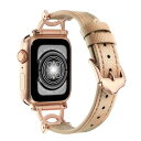 (CASTLELIFE) コンパチブル Apple Watch バンド レザー アップルウォッチ用のバンド 本革 レディース 柔らかい 38mm 40mm 41...