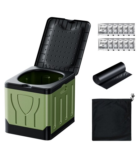 簡易トイレ 携帯トイレ ポータブルトイレ 非常用トイレ 防災グッズ 持ち運び易い 組み立て簡単 多用途 一台5役 コンパクサイズ 防災トイレ 15年長期保管可能 地震/災害/アウトドア/台風/洪水/災害時/断水時/介護用 TY2 【一台5役...