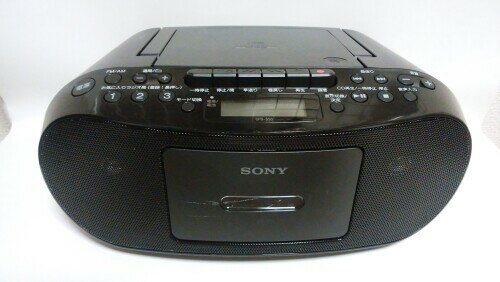 SONY - SONY CDラジオカセットコーダー ブラック CFD-S50/B