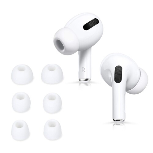 kwmobile Ή: Apple Airpods Pro 2 / Pro 1 p 6x p C[s[X - 3̃TCY S/M/L pbh Zbg - VR pbh قȂTCY