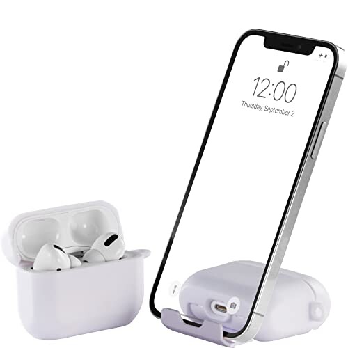 AirPods ProP[X gѓdbX^htAirPods Pro 1/2 P[X SʕیJo[ ϏՌ CX[dΉ JriEL[`F[t