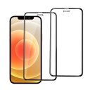 (2パック) iPhone 12 / iPhone 12Pro用EGOECスクリーンプロテクター(ミリタリーグレードの飛散防止) (気泡なし) iPhone6.1用に設計された9H硬度クリア強化ガラスフィルム ''