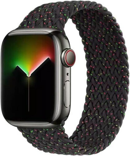 コンパチブル Apple watch バンド ブレイデッドソロループ iWatch バンド 交換用ベルト ステンレス接続部 伸縮性 通気性 apple watch Series Ultra3/Ultra2/Ultra/10/9/8/7/6/5/4/3/2/1/SE対応 38mm/40mm/41mm/42mm/44mm/ コンパチブル Apple watch バンド ブレイデッドソロループ iWatch バンド 交換用ベルト ステンレス接続部 伸縮性 通気性 apple watch Series Ultra3/Ultra2/Ultra/10/9/8/7/6/5/4/3/2/1/SE対応 38mm/40mm/41mm/42mm/44mm/