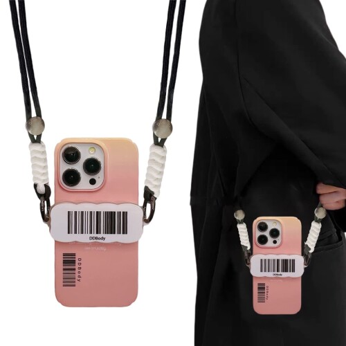 (DDBody) スマホストラップ スマホショルダー 挟む 固定 斜めがけ 首掛け ネックストラップ 携帯ストラ..