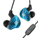 KBEAR KS1 中華イヤホン 耳掛け 高遮音性 インイヤーモニター イヤモニ 2pin リケーブル可能 4芯 OFCケーブル ノイズキャンセリング ゲーミング HIFI音質 カナル型 イアフォン 小型/軽量 メー
