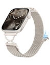Girovo コンパチブル Apple Watchバンド/アップルウォッチバンド, X型ステンレス磁石磁気マグネットあっぷるうぉっち交換ベルト 細身 おしゃれ ...