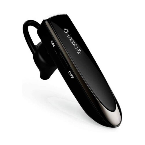 Glazata 日本語音声ヘッドセット Bluetooth 5.1片耳イヤホン Qualcomm社製スマートチップ3020搭載 、長持ち20時間通話可能，マイク内蔵 ハンズフリー通話，日本技適マーク取得品，Scms-t，ガラケ