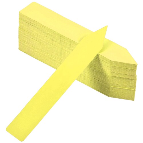 オーディオファン 園芸用ラベル 短冊形 B 15cm × 2.5cm 鉢植の植物名表示に 100点セット