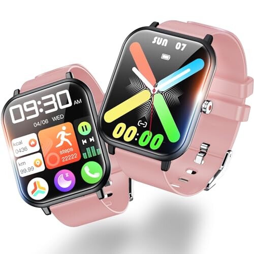 X}[gEHb` Bluetooth5.3 ʌv ^ iPhone/AhChΉ Smart Watch M/bZ[Wʒm IP68h X|[cEHb` J[ GPSAg v rv SMS/Twitter/Lineʒm o