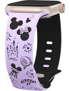 Girovo コンパチブル Apple Watchバンド/アップルウォッチバンド, あっぷるうぉっちバイカラーキャラクター交換ベルト,おしゃれ 可愛いレデース女...
