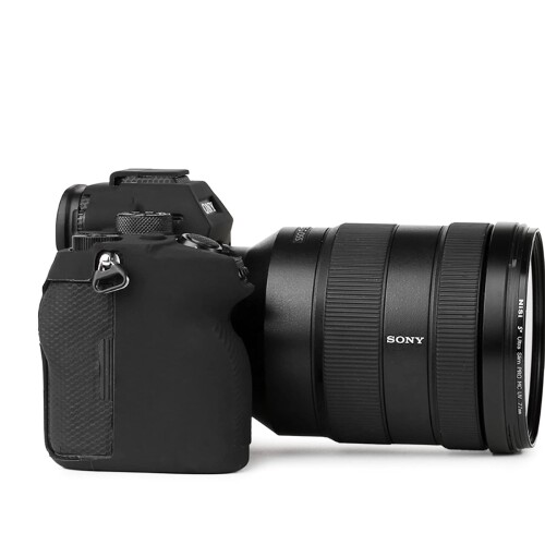kinokoo SONY デジタルカメラ ILCE-9M2 α9 II α9M2専用ケース ソニーILCE-9M2カバー ソニーa9iiケース a9iiシリコンカバー（BK）