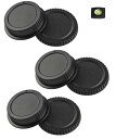 Canon キャノン EF EF-S マウント 全対応 リアレンズキャップ+カメラボディカバー Canon キャノン EF EF-S マウント 互換(2)