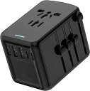 変換プラグ HITRENDS PD 35W急速充電 全世界対応 マルチ変換プラグ iPhone Android Airpods Switch Macbook iPad用 旅行グッズ 全世界対応の変換プラグ 韓国 台湾 香港 EU UK AU US等 コンセント変換プラグ 10